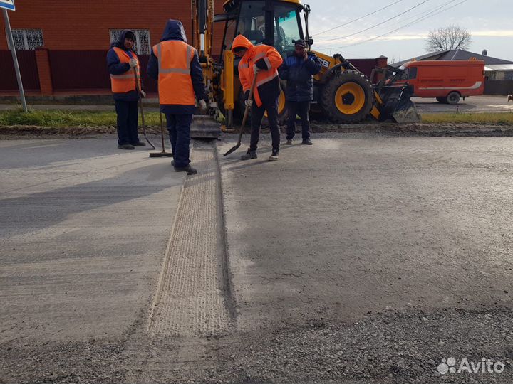 Услуги трактора экскаватора