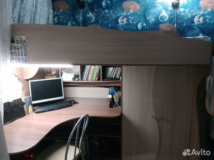 Кровать чердак