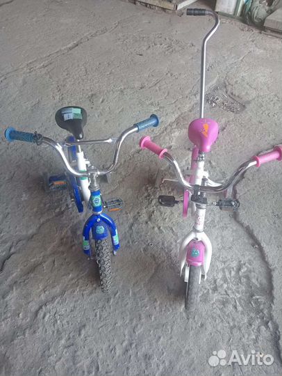 Детский трехколесный велосипед бу