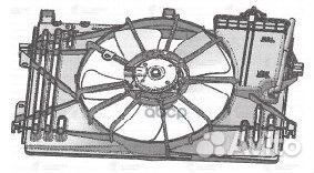 Э/вентилятор охл. Toyota Corolla /Avensis 1.4i