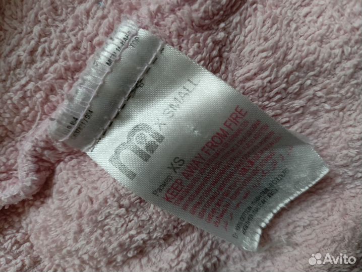 Халат махровый для девочки