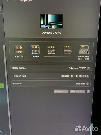 Игровой монитор Samsung Odyssey Neo G7 43