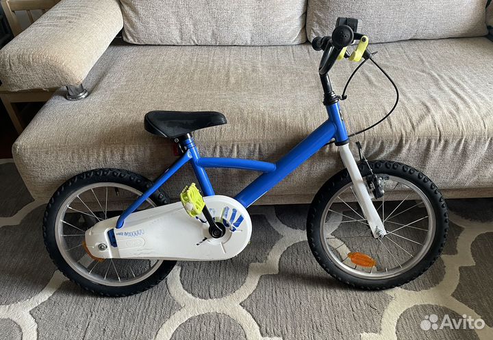 Детский велосипед btwin 16 декатлон
