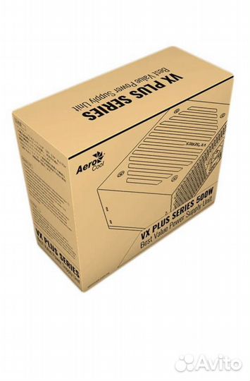 Блок питания aerocool vx plus 500w
