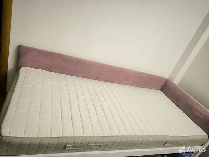 Кровать+матрас+наматрасник