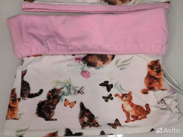 Шапка и снуд хлопок