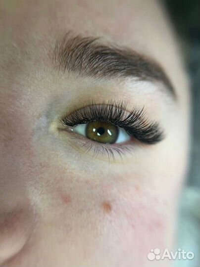 Наращивание ресниц модель