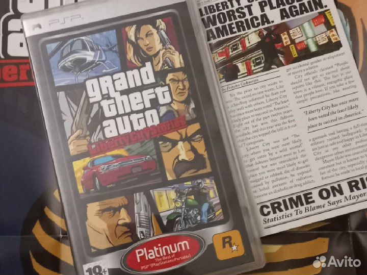 Grand theft auto Liberty city stories/psp