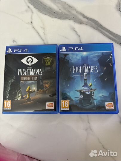 Диск ps4/ps5 little nightmares/маленькие кошмары