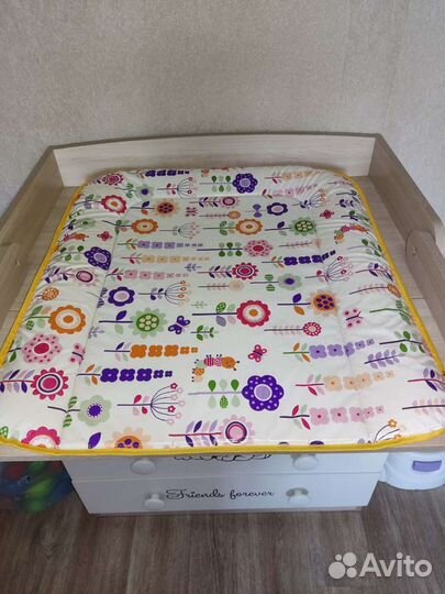 Матрас на пеленальный комод