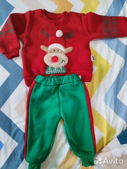 Костюм новогодний для малыша, 80 размер
