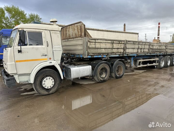 КАМАЗ 54115 с полуприцепом, 2000
