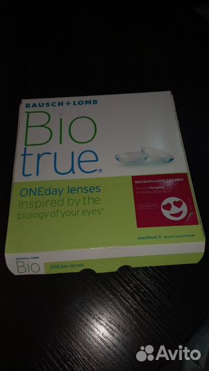 Контактные линзы Bio true