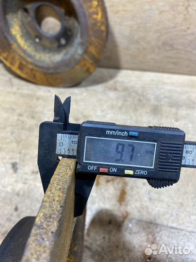 Комплект задних тормозных дисков Mondeo 4 D120