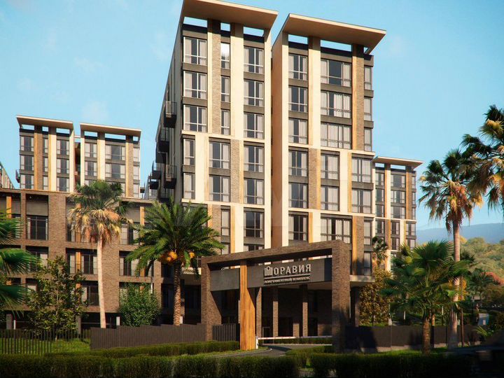 Апартаменты-студия, 36,6 м², 2/8 эт.