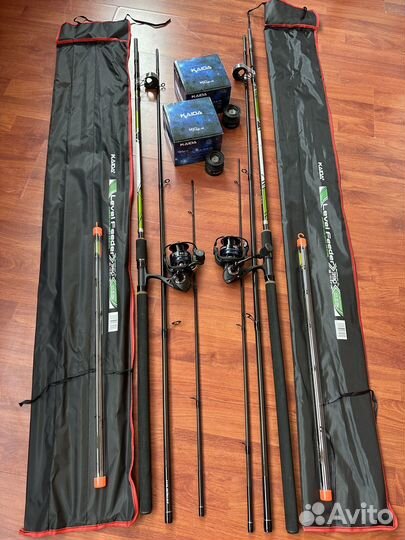 Фидерное удилище kaida level feeder 3,6-3,9 120 гр