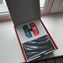 Новая Nintendo Switch Oled Neon Чип+256+Игры