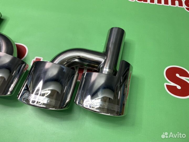 Насадка на глушитель для Mercedes W204 AMG 63 Look