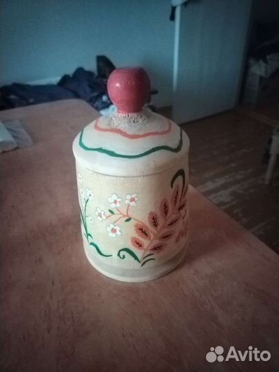 Солонка из дерева