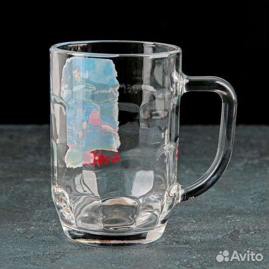 Пивная кружка «Мировой футбол», 500 мл, рисунок ми