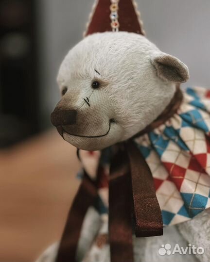 Игрушка ручной работы мишка Дарго