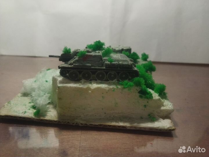 Диорама в масштабе 1 к 100