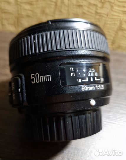 Объектив YN50mm F1.8N для Nikon Yongnuo