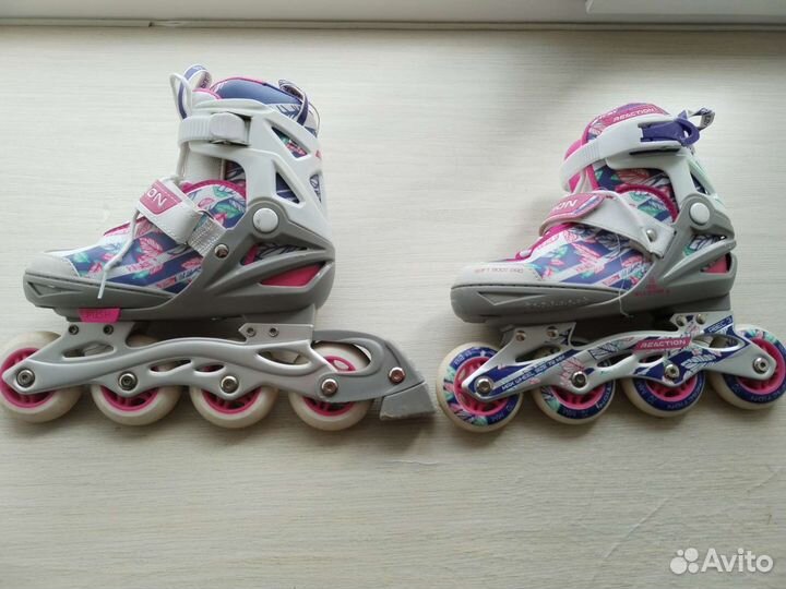 Роликовые коньки детские раздвижные