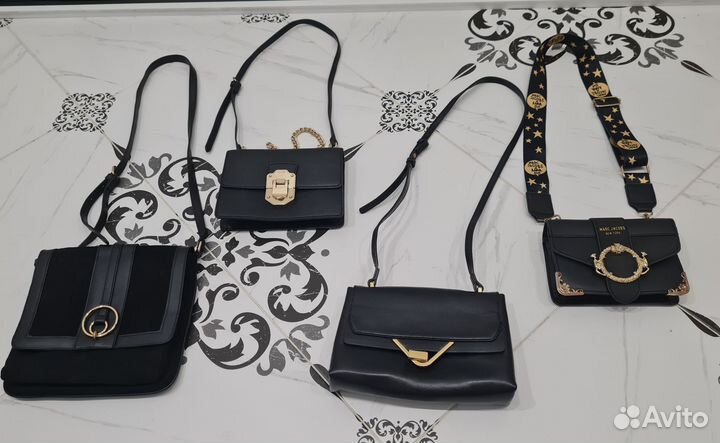 Сумка женская маленькая черная