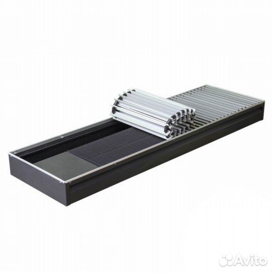 Внутрипольный конвектор с естественной конвекцией