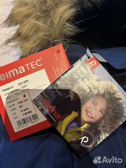 Куртка парка reima 134