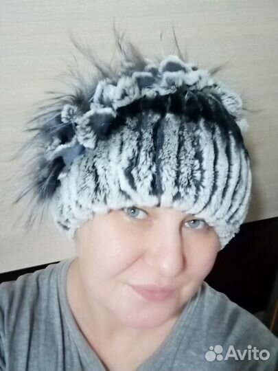 Шапка натуральный мех