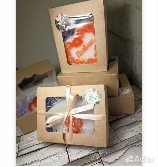 Мыло ручной работы, подарок на праздник