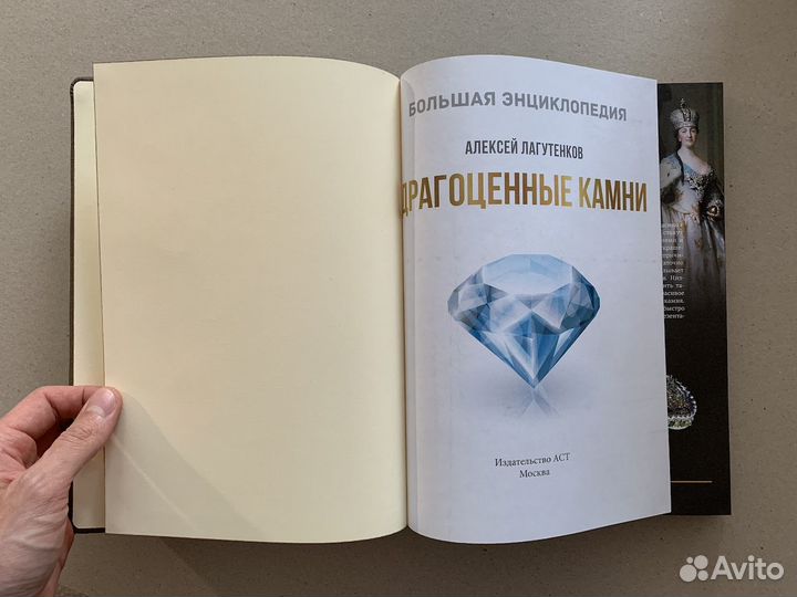 Драгоценные камни (подарочная кожаная книга)