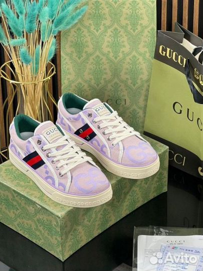 Кеды Gucci женские