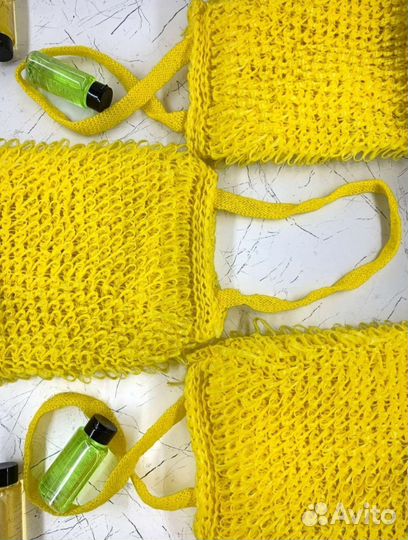 Мочалка новая 