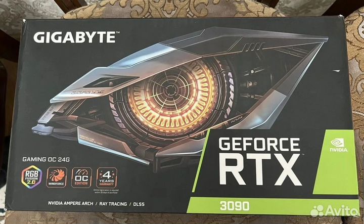 RTX 3090 (новая, гарантия, обмен)