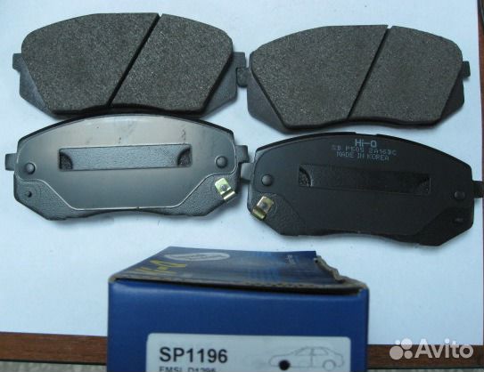 Колодки передние к-кт ix35/Sportage 2010- Carens