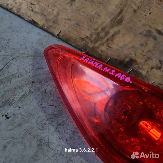 Фонарь задний левый haima m3