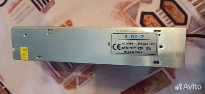 Блоки питания 12v 5a и 15a