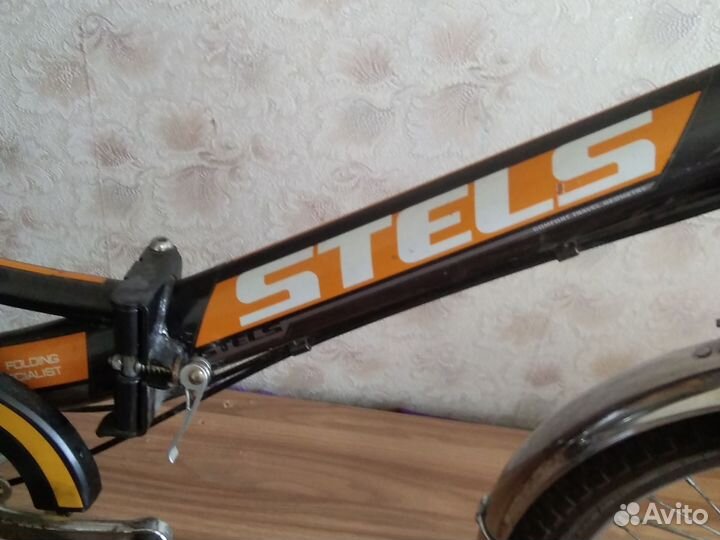 Велосипед взрослый,раскладной Стелс с насосом