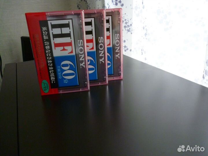 Тестовая кассета Sony ef 90 test tape speed