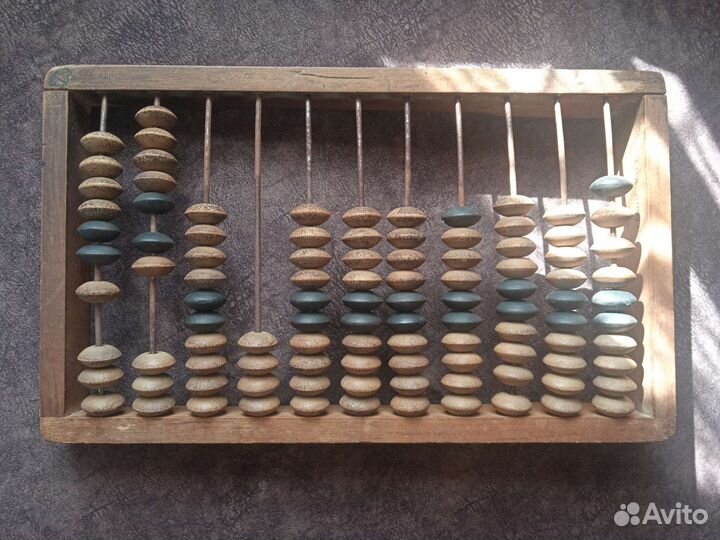 Счеты деревянные СССР