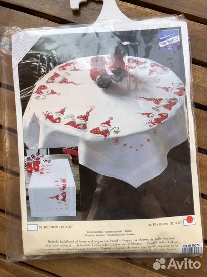 Набор для вышивания крестом. Vervaco. Скатерть