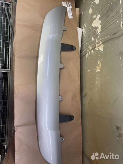 Накладка на задний бампер toyota rav 4