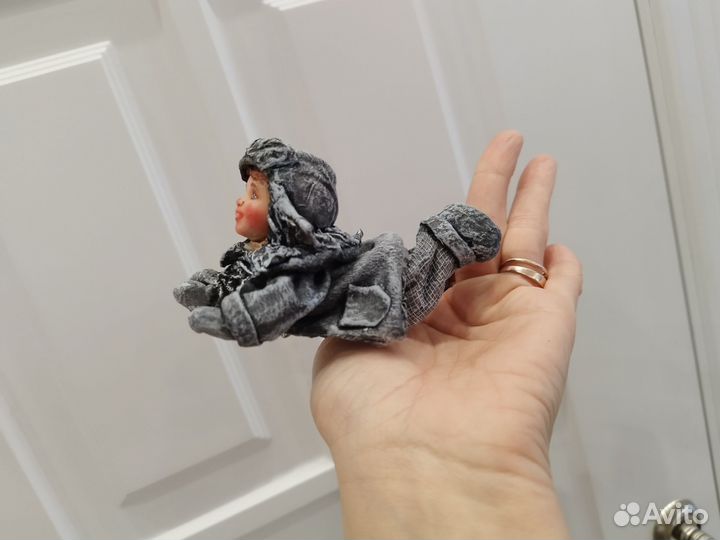 Елочные игрушки из ваты