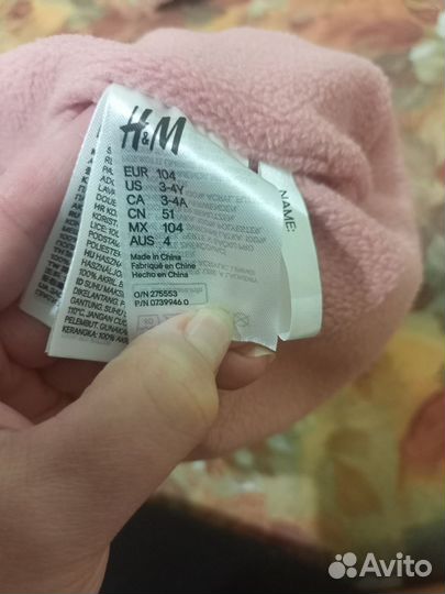 Шапка для девочки hm