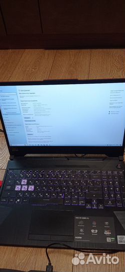 Ноутбук asus the gaming