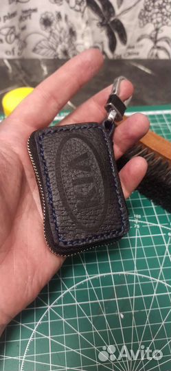 Кожаный чехол для ключа авто