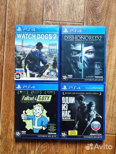 Игры для приставок ps4